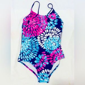 Girls One Piece Swim Suit